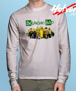 Breaking Bad Spoof Cartoon Long Sleeve T Shirt