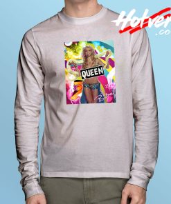 Britney Spears Queen Long Sleeve T Shirt