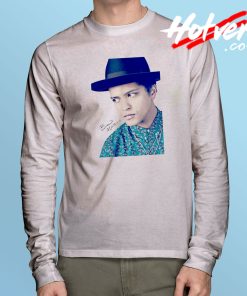 Bruno Mars Singer R&B Long Sleeve T Shirt