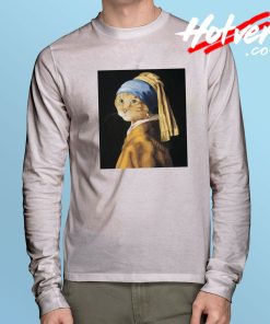 Cat Girl With a Turban Long Sleeve T Shirt