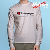 Champagne Breakfast Of Champions Long Sleeve T Shirt