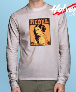 Charlie Bradbury’s Princess Leia Rebels Long Sleeve T Shirt