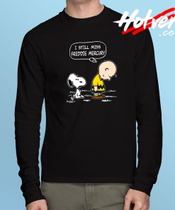 Charlie Brown And Snoopy Miss Long Sleeve T Shirt