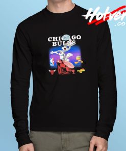 Chichago Bulls X Space Jam X Looney Tunes Long Sleeve T Shirt