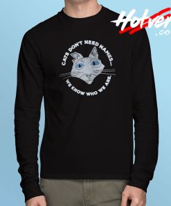 Coraline Cats Animation Long Sleeve T Shirt