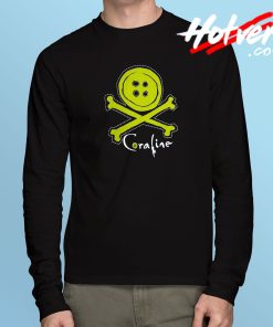 Coraline Cross Bones Long Sleeve T Shirt