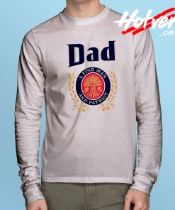 Dad A Fine Lineman And Patriot Long Sleeve T Shirt