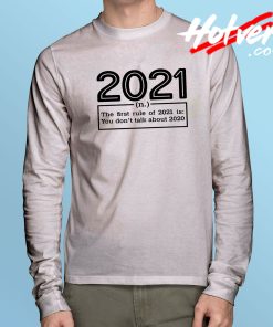 Definition of 2021 Long Sleeve T Shirt