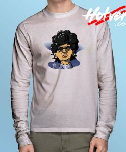 Diego Armando Maradona Artwork Long Sleeve T Shirt