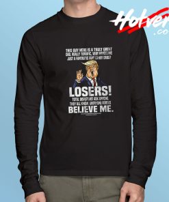 Donald Trump Fathers Day Long Sleeve T shirt