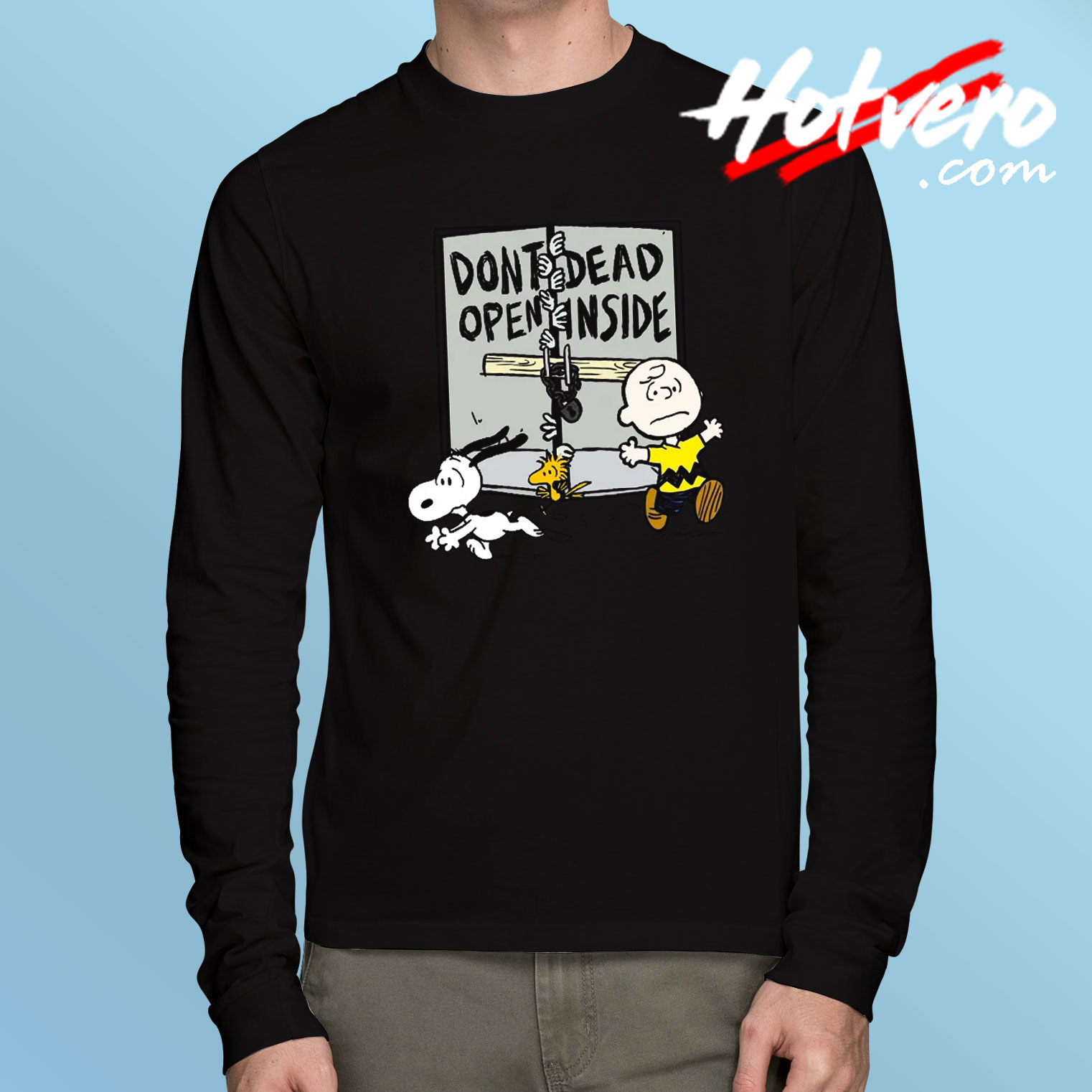 Don’t Open Dead Inside Snoopy Long Sleeve T Shirt