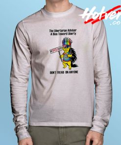Don't Tread on Anyone Long Sleeve T Shirt