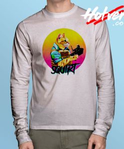 Donut Operator Cat Squirt Long Sleeve T Shirt