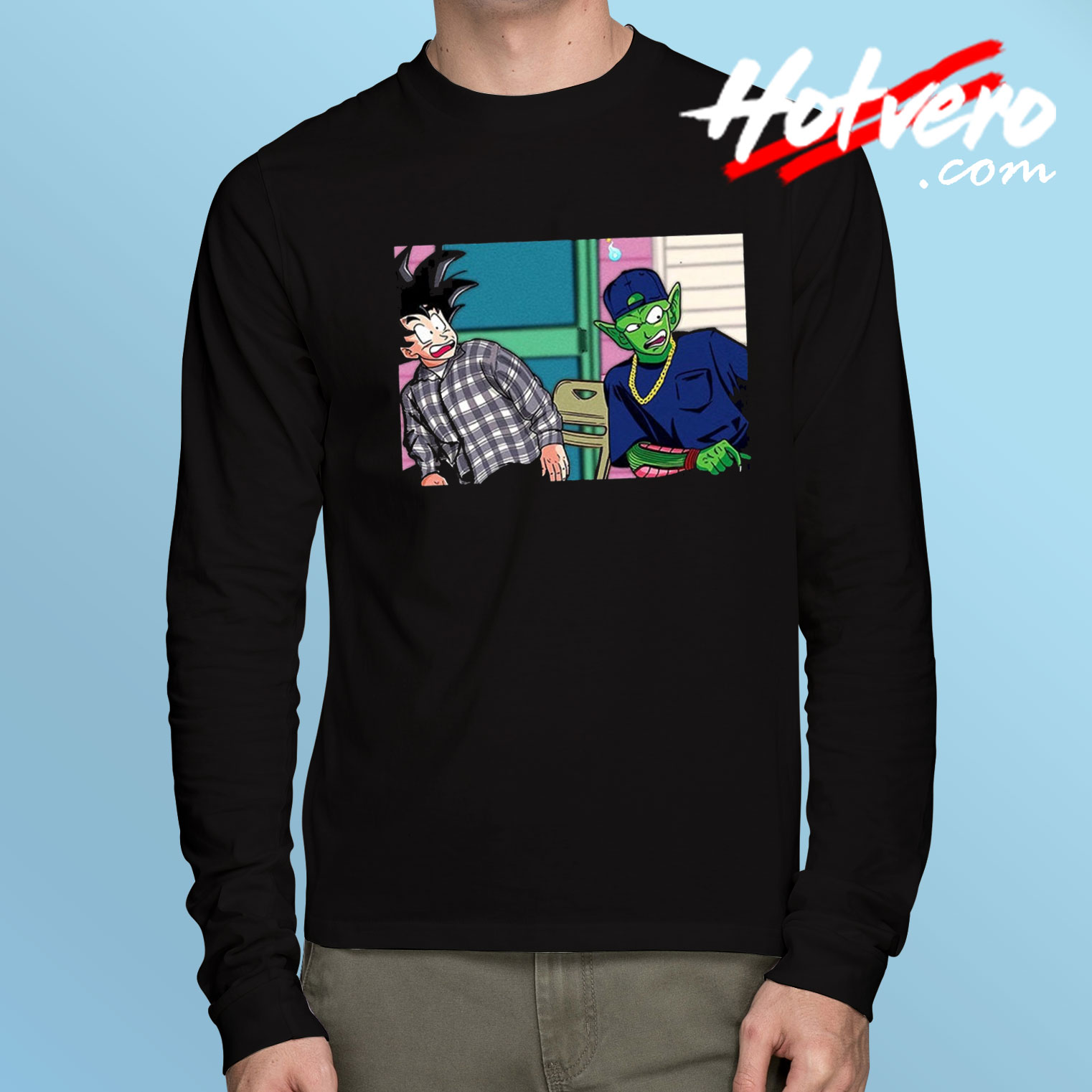 Dragon Ball Z Shocked Long Sleeve T Shirt