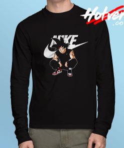 Dragonball Songoku Nike Long Sleeve T Shirt