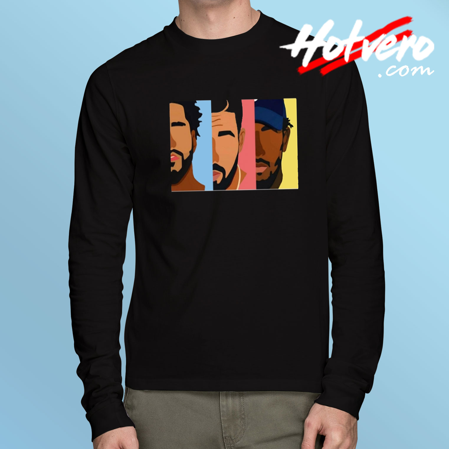 Drake J Cole Kendrick Lamar Long Sleeve T Shirt