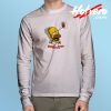 Duff Beer Simpson Krusty Burger Long Sleeve T shirt