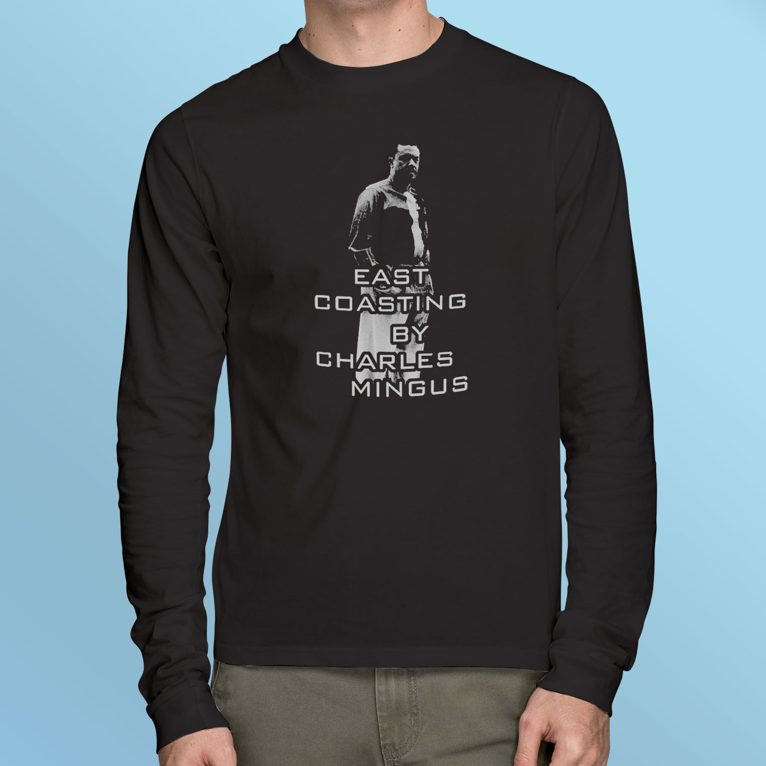 East Coasting By Charles Mingus Long Sleeve T shirt