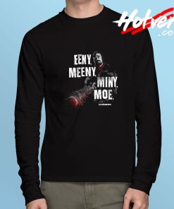 Eeny Meeny Miny Moe Rick Grimes Long Sleeve T Shirt