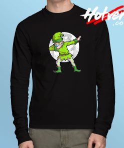 Elf Dabbing Christmas Long Sleeve T Shirt