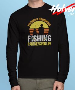 Father And Daughter Fishing Long Sleeve T Shirt