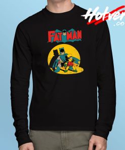 Fatman x Batman Robin Spoof Long Sleeve T Shirt