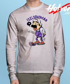 Feelsbadman Cartoon Long Sleeve T Shirt