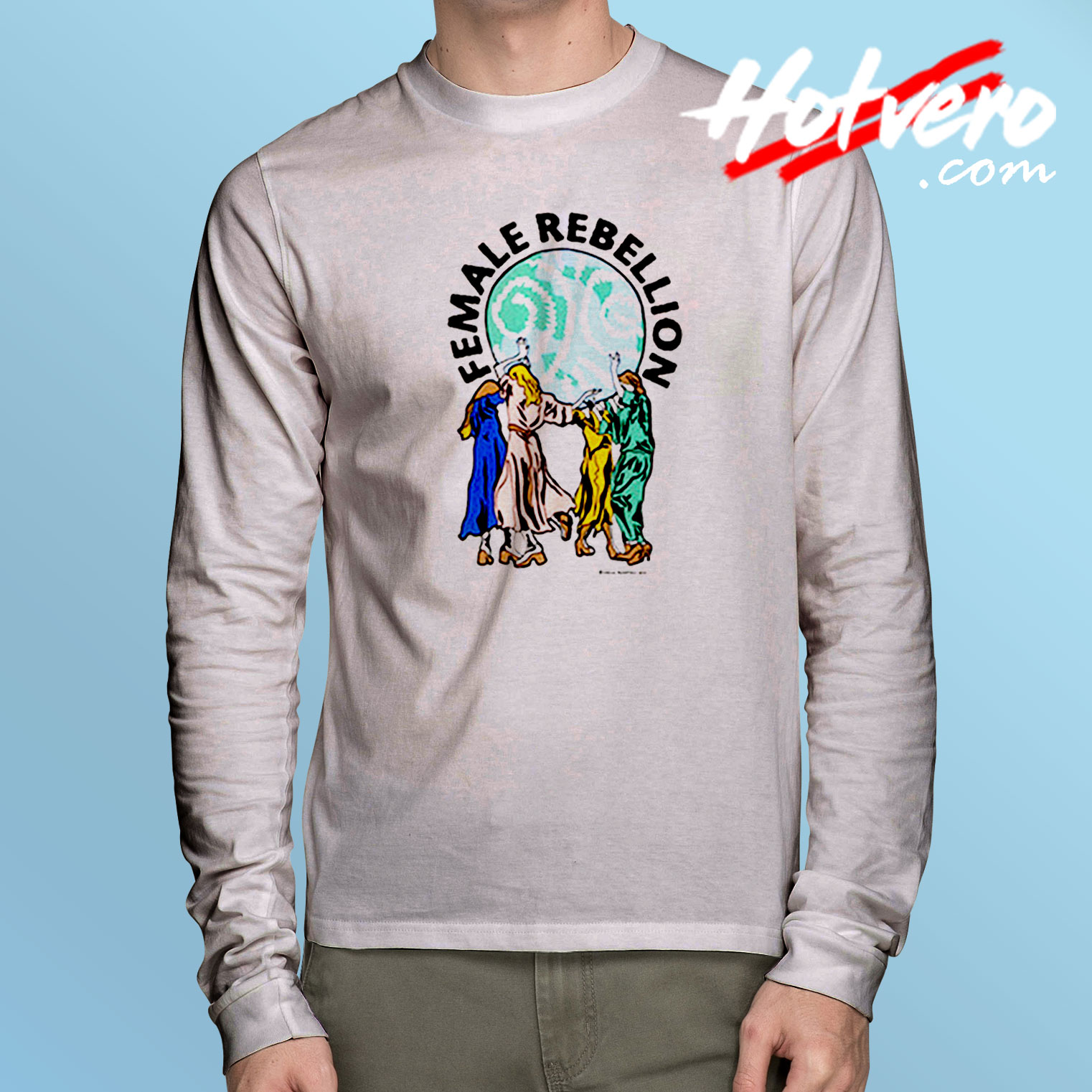 Female Rebellion Strong Womens Long Sleeve T Shirt