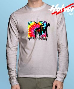 Fifth Sun MTV Melted Tie Dye Long Sleeve T shirt