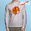 Flaming Moe's Bo'es Long Sleeve T Shirt