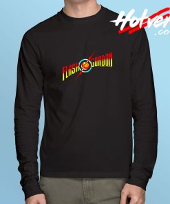Flash Gordon Movie Full Color Long Sleeve T shirt