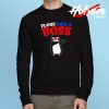 Floss Like A Boss Penguin Long Sleeve T Shirt