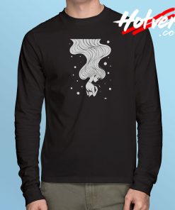 Flow Long Hair Long Sleeve T shirt