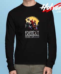 Friendly Neighborhood Comic Book Long Sleeve T Shirt
