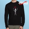 Fuck Death Skull Long Sleeve t Shirt