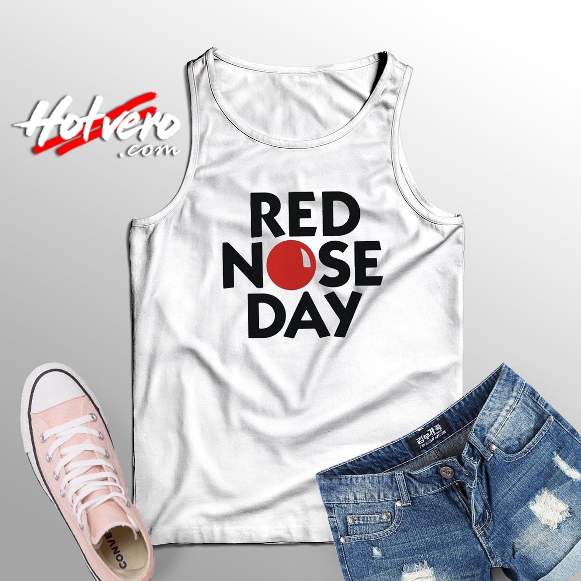 Red Nose Day Unisex Tank Top