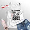 Relationship Status Taken Dogs Footprints Tank Top