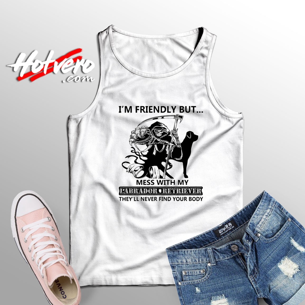 Retriever Death Skull Tank Top