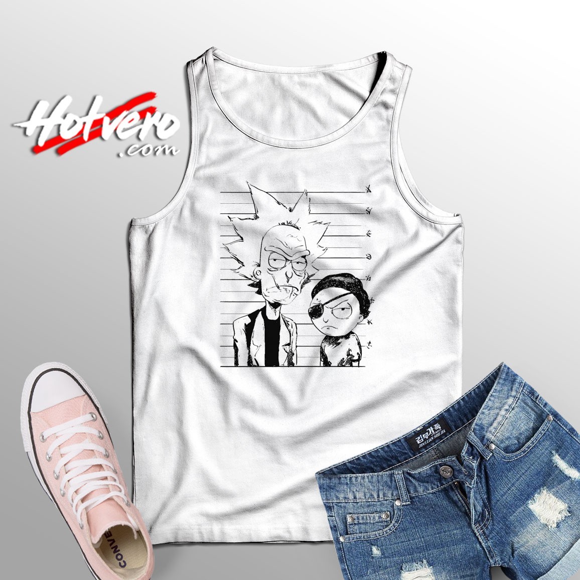 Rick and Morty Sketch Unisex Tank Top