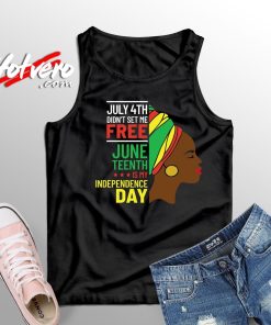 Special of July 4Th Didn'T Set Me Free Independence Day Tank Top
