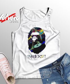 Special of Travis Scott Astro Jack Bape Head Tank Top