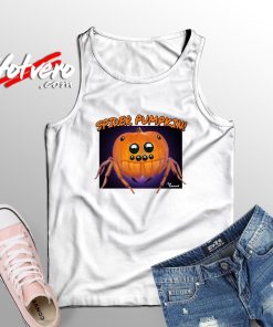 Spider Pumpkin Halloween Casual Tank Top