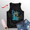 Statue Of Liberty Dog Pizza Custom Tank Top