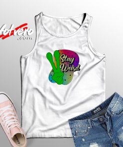 Stay Weird UFO Unisex Tank Top