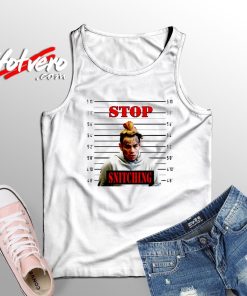 Stop Snitching 6ix9ine Rapper Custom Tank Top