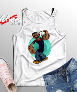 Strong To The Finish Popeye Strong Tank Top