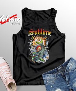 Sublime Koi Fish Tattoo Art Fashion Tank Top