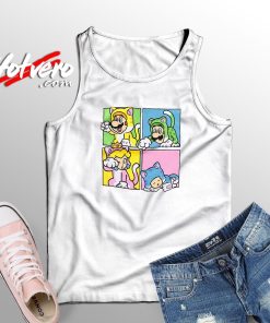 Super Mario Cat Casual Tank Top