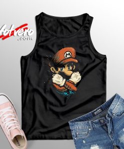 Super Mario X Team Retro Gaming Tank Top