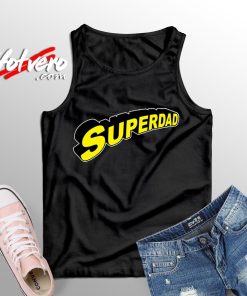 Superdad Father's Day Graphic Tank Top